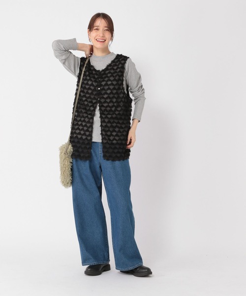 [studio CLIP] лучший LARGE черный женский 