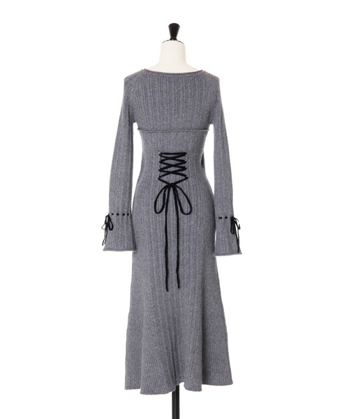 Her lip to ニットワンピース M ベージュ レディース : ZOZOTOWN Yahoo