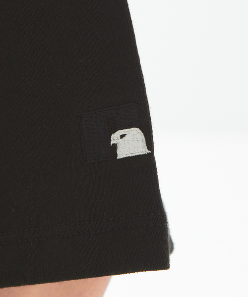「abahouse mavie」 「russell athletic」半袖ワンピース フリー ライラック レディース_画像9