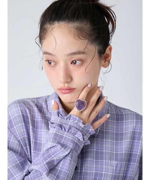 LILY BROWN（リリーブラウン） ブラウス シャツ ホイップフリルヘム