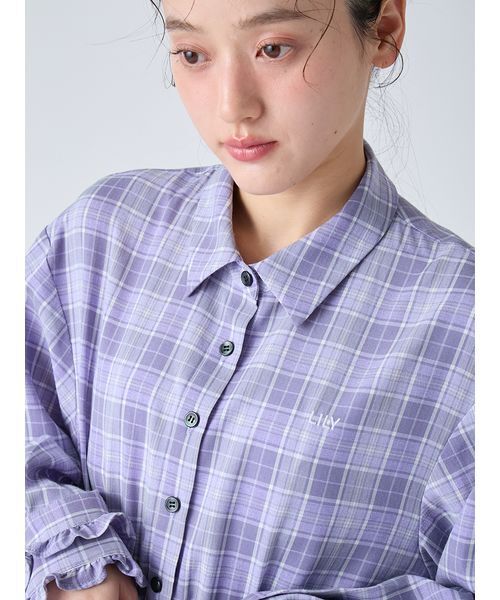 LILY BROWN（リリーブラウン） ブラウス シャツ ホイップフリルヘム