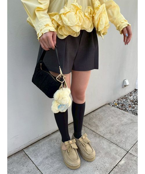 LILY BROWN（リリーブラウン） ブラウス シャツ ホイップフリルヘム