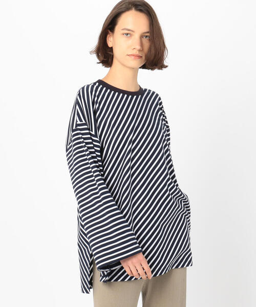 「GALERIE VIE」 長袖カットソー S ブルー系その他3 レディース_画像2