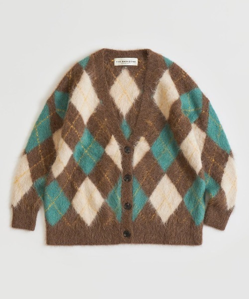 「THE SHINZONE」 ニットカーディガン FREE ブラウン レディースの画像4