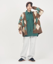 「THE SHINZONE」 ニットカーディガン FREE ブラウン レディースの画像7