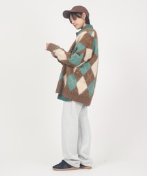 「THE SHINZONE」 ニットカーディガン FREE ブラウン レディースの画像8