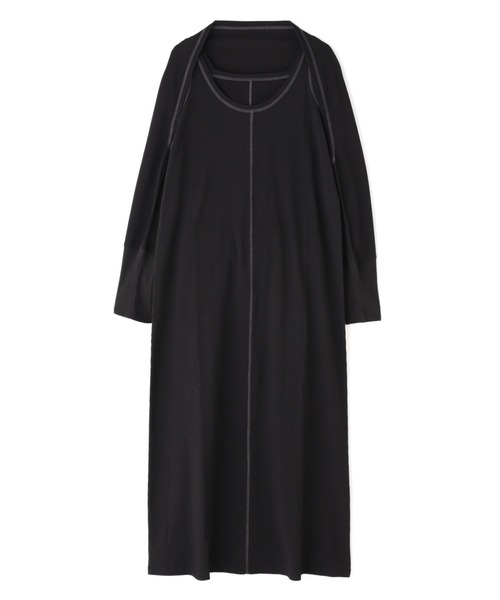 「ROSE BUD」 コンビワンピース FREE ブラック レディース_画像9