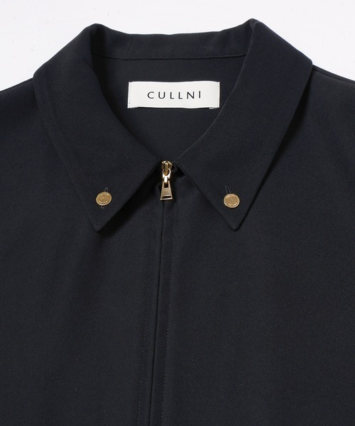 CULLNI（クルニ） シャツ Dry Double Cloth Zip Up Short Sleeve