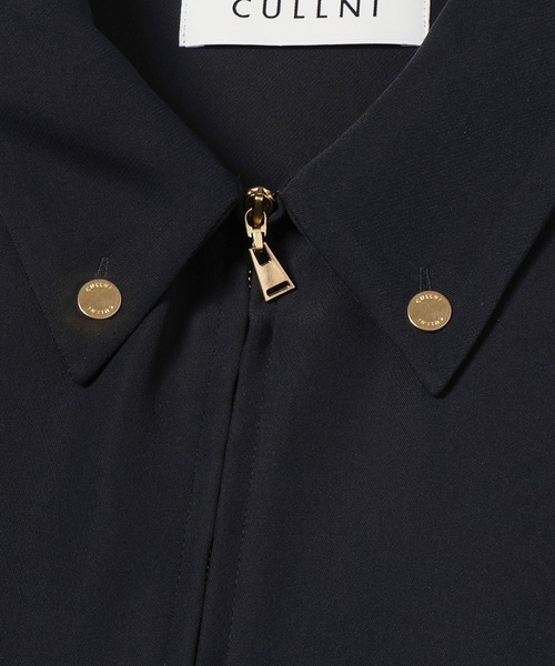 CULLNI（クルニ） シャツ Dry Double Cloth Zip Up Short Sleeve