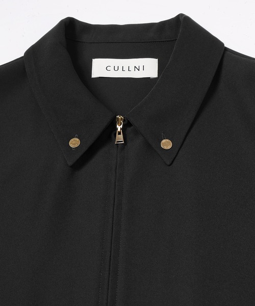 CULLNI（クルニ） シャツ Dry Double Cloth Zip Up Short Sleeve