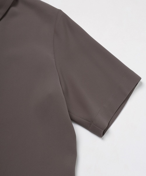 CULLNI（クルニ） シャツ Dry Double Cloth Zip Up Short Sleeve