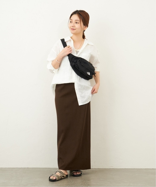 「JOURNAL STANDARD」 ロングスカート FREE ブラウン レディース_画像2