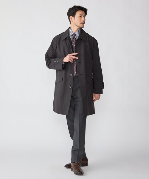 ステンカラーコート コート MACKINTOSH: HUMBIE SL ライト ウェイト ステンカラー コート メンズの画像