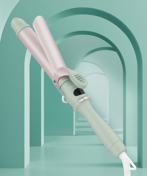 SALONIAコテ SALONIA（サロニア） セラミック カール ヘアアイロン 32mm 2026年 春