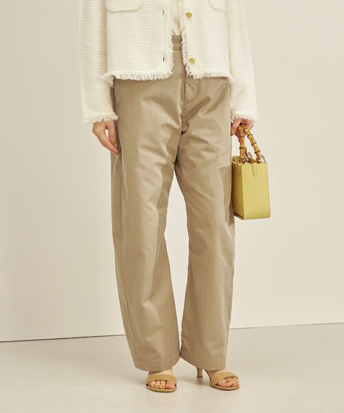 TICCA（ティッカ） チノパンツ 38 ベージュ レディース : ZOZOTOWN