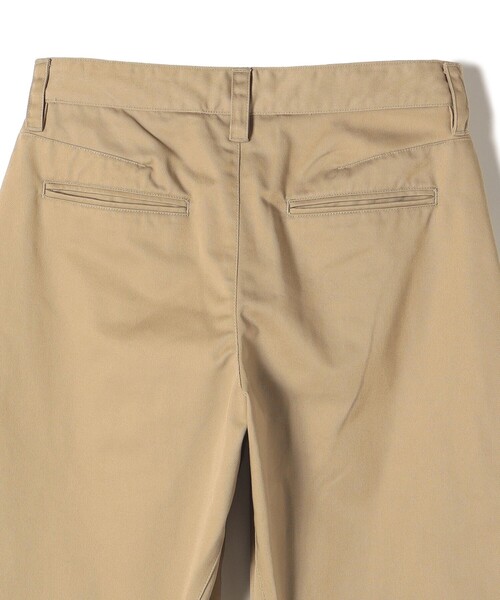 TICCAベージュ コットン チノパンツ TICCA（ティッカ） チノパンツ 38 ベージュ レディース : ZOZOTOWN