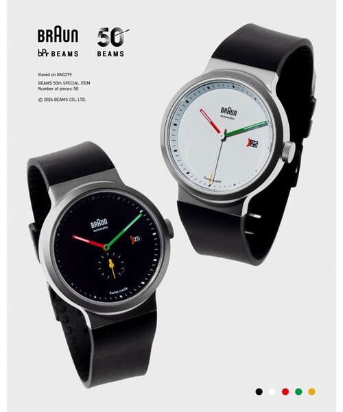 腕時計 「別注」BRAUN / BN0279 BEAMS 50th Anniversary Limited Edition レディース メンズの画像