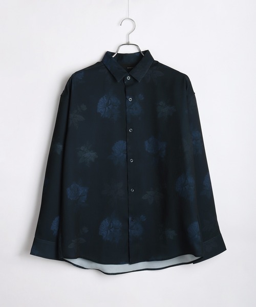 「WESTSEA」 長袖シャツ M ブルー メンズ_画像6