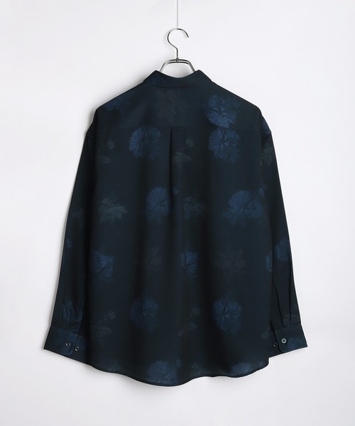 「WESTSEA」 長袖シャツ M ブルー メンズ_画像7