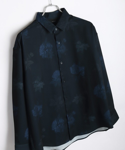 「WESTSEA」 長袖シャツ M ブルー メンズ_画像8