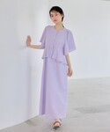 ワンピース 半袖 「EMMEL REFINES...の詳細画像3