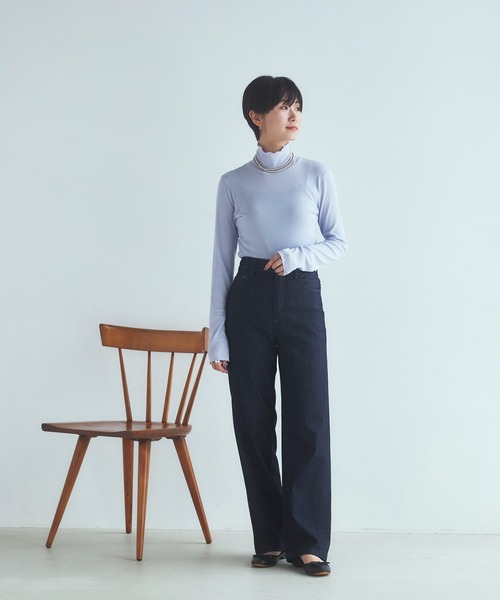 YANUK(ヤヌーク) デニムパンツ 25inch ネイビー レディース YANUK(ヤヌーク) デニムパンツ 25inch ネイビー レディース