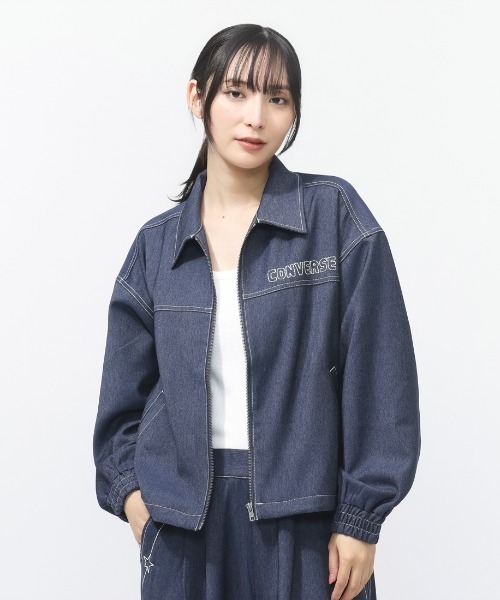 CONVERSE（コンバース） uvカット デニムジャケット gジャン SYNTHETIC