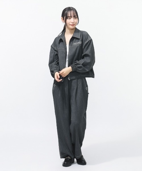 CONVERSE（コンバース） デニムジャケット gジャン SYNTHETIC DENIM
