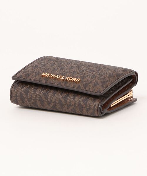 「MICHAEL KORS」 財布 FREE ブラウン レディースの画像