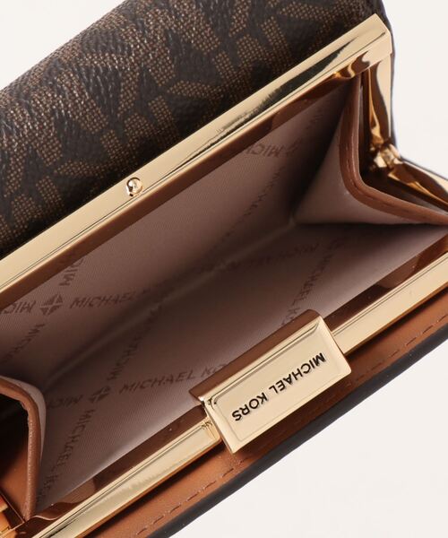 「MICHAEL KORS」 財布 FREE ブラウン レディースの画像