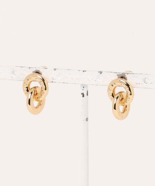 COACH（コーチ） ピアス インターロック ドロップ ピアス レディース