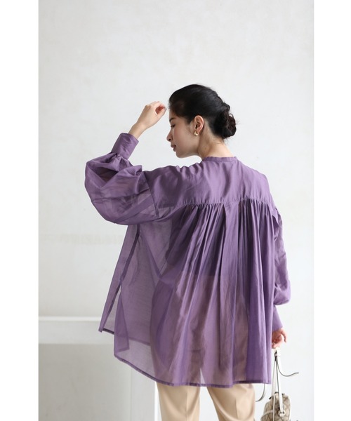 「CAWAII」 長袖ブラウス FREE パープル レディース_画像9