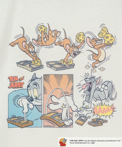niko and…（ニコアンド） tシャツ 「トムとジェリー」コラボ アソート