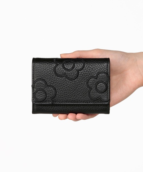 カードケース マリークワント mary quant エンブロデイジーライン カードケース