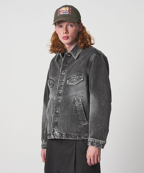 デニムジャケット gジャン 「UNITED ARROWS ＆ SONS」 BLEACH DENIM JACKET/デニムジャケット メンズの画像