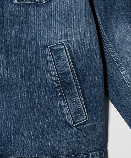 デニムジャケット gジャン 「UNITED ARROWS ＆ SONS」 BLEACH DENIM JACKET/デニムジャケット メンズの画像