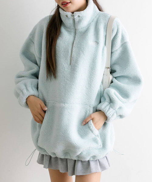 「OLIVE des OLIVE」 長袖シャツ FREE ブルー レディース_画像8