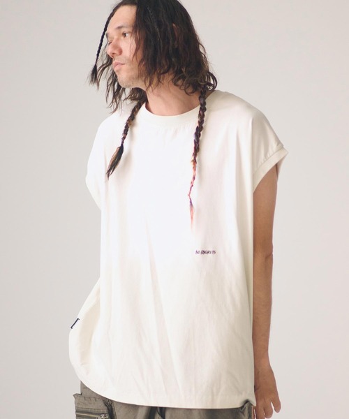 tシャツ ADAMPATEK/gallagher sleeveless/ノースリーブカットソー メンズ レディース_1