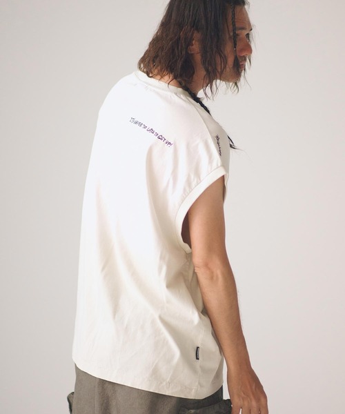 tシャツ ADAMPATEK/gallagher sleeveless/ノースリーブカットソー メンズ レディース_5