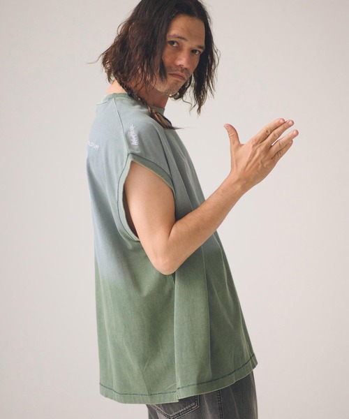 tシャツ ADAMPATEK/gallagher sleeveless/ノースリーブカットソー メンズ レディース_21