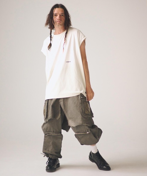 tシャツ ADAMPATEK/gallagher sleeveless/ノースリーブカットソー メンズ レディース_15