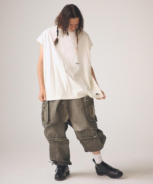 tシャツ ADAMPATEK/gallagher sleeveless/ノースリーブカットソー メンズ レディース_6