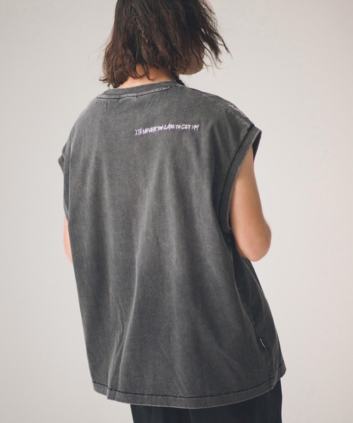 tシャツ ADAMPATEK/gallagher sleeveless/ノースリーブカットソー メンズ レディース_7