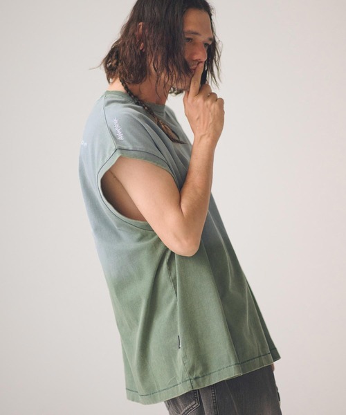 tシャツ ADAMPATEK/gallagher sleeveless/ノースリーブカットソー メンズ レディース_19