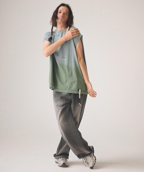 tシャツ ADAMPATEK/gallagher sleeveless/ノースリーブカットソー メンズ レディース_10