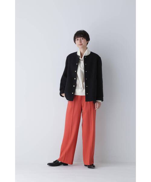「human woman」 ニットベスト MEDIUM ネイビー レディース_画像7