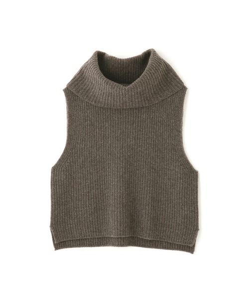 「human woman」 ニットベスト MEDIUM ネイビー レディース_画像10