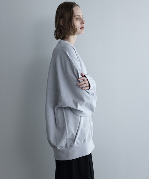 「remer」 スウェットカットソー SMALL テラコッタ メンズ_画像3