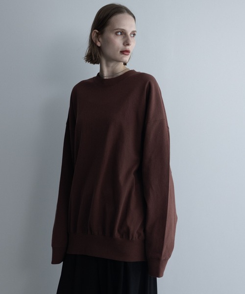 「remer」 スウェットカットソー SMALL テラコッタ メンズ_画像6