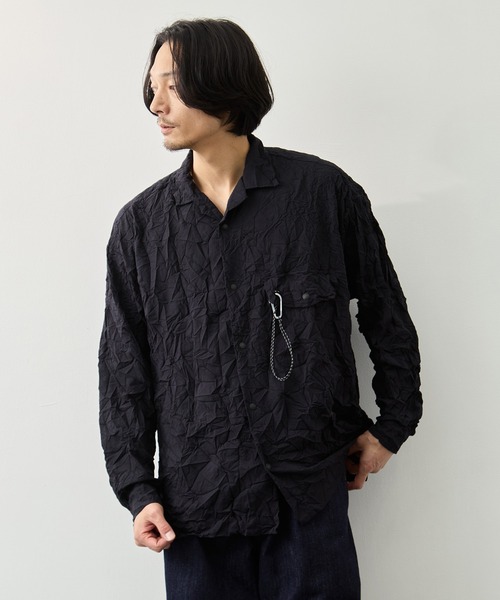 and wander（アンドワンダー） シャツ 「and wander/アンドワンダー
